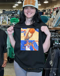 Mitchell Robinson alley-oop dunk Joel Embiid shirt