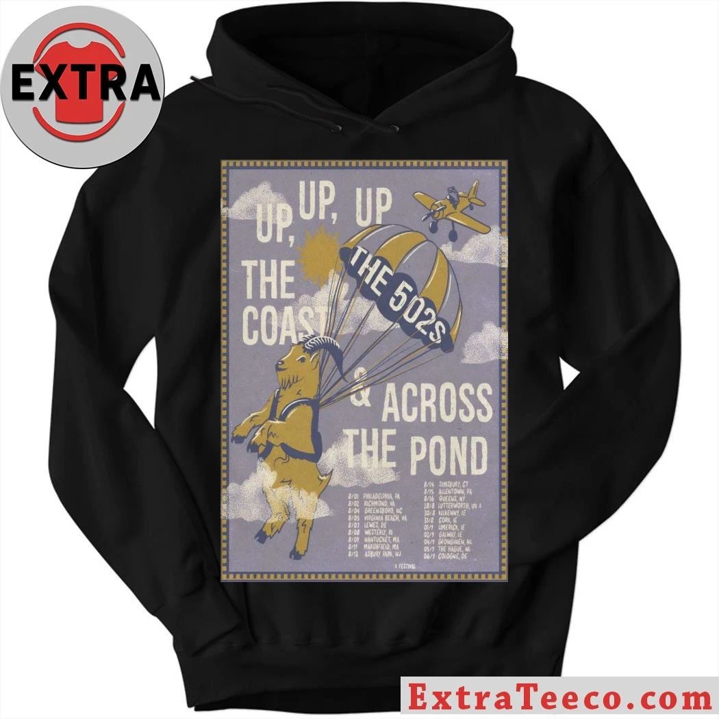 Poster The 502s Up, Up Up The Coast 2026 Tour Shirt