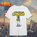Chandler Simpson At the Bat Cartoon Shirt
