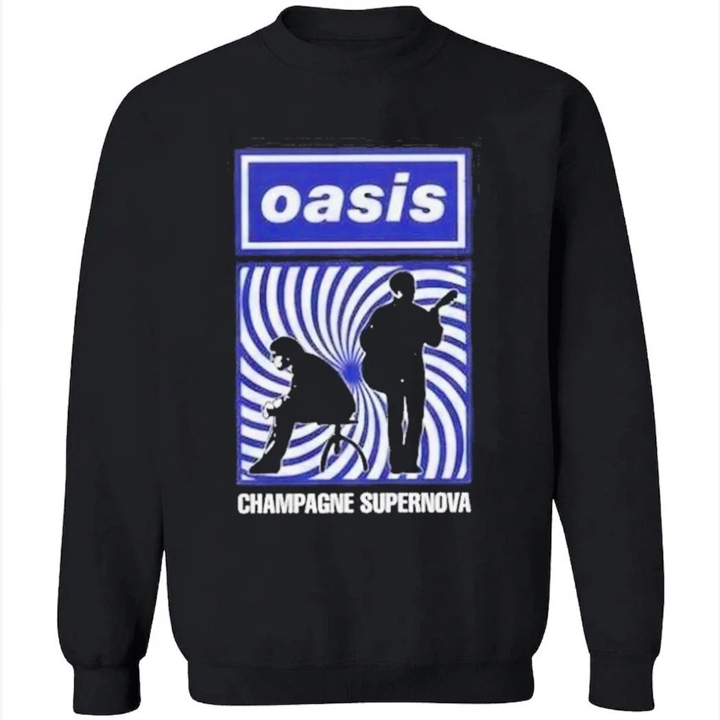 Oasis Champagne Supernova Silhouette Shirt