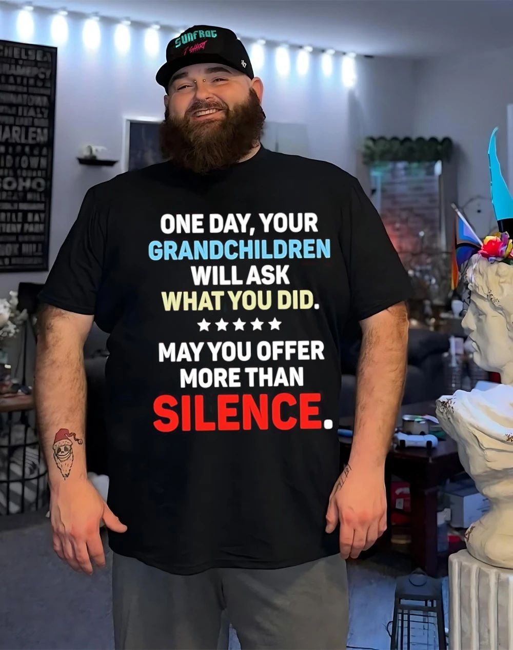 One day your grandchildren will ask what you did may you offer more than silence shirt