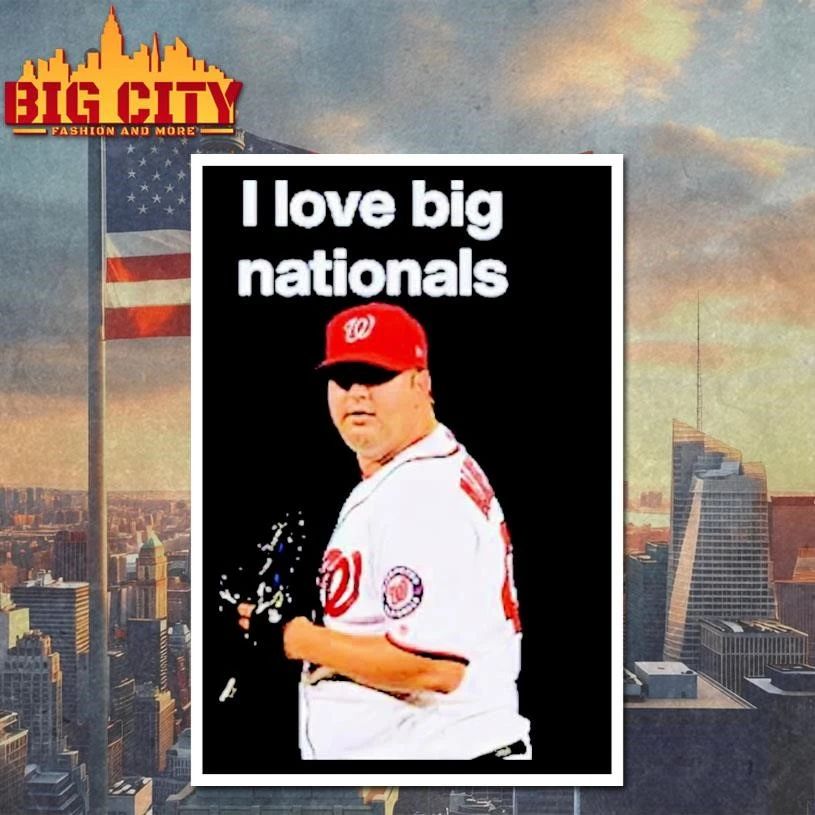 I Love Big National’s Matt Albers Shirt