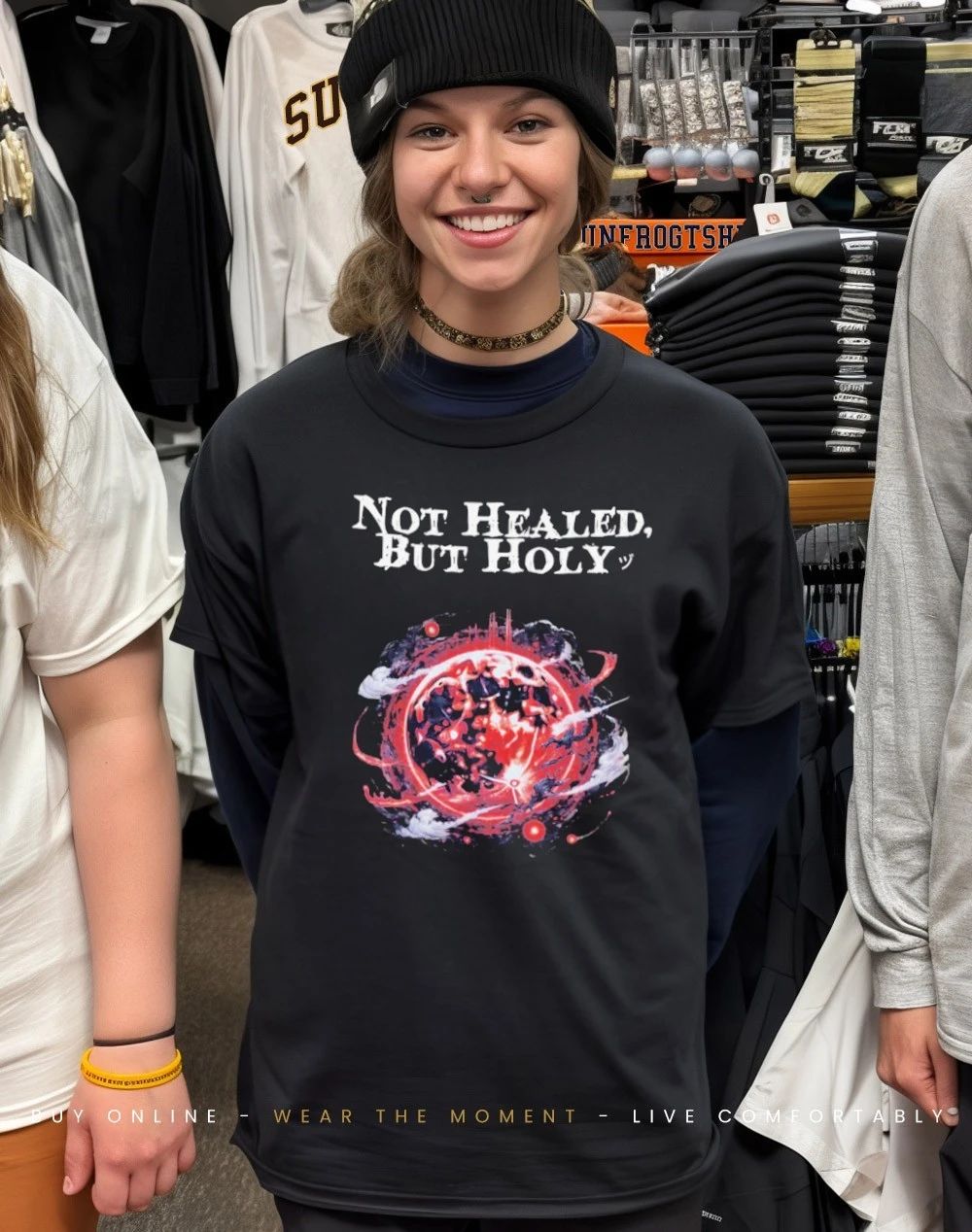 Moon Warriors not healed but holy shirt