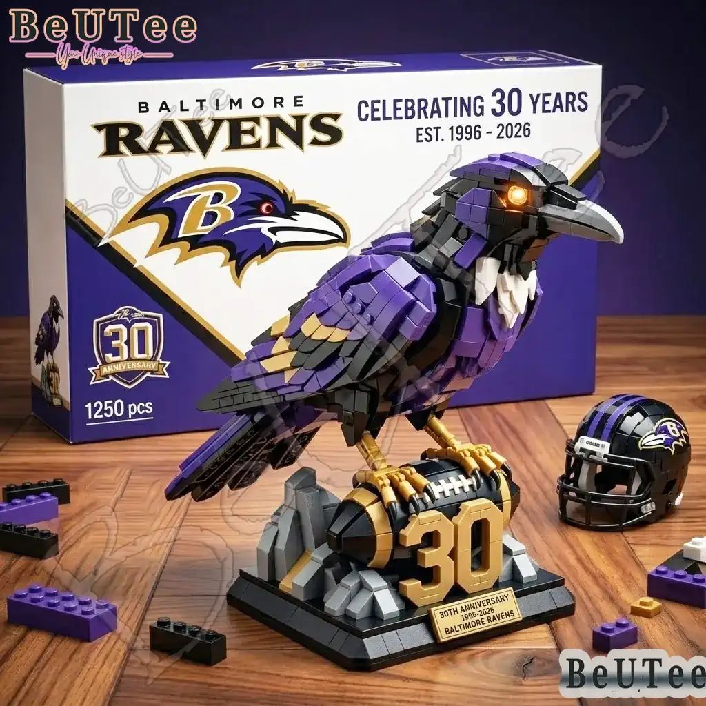 Baltimore Ravens 30th Anniversary Brick Edition