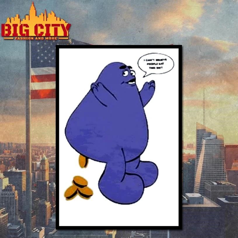 Rare AKOMPLICE GRIMACE Shirt