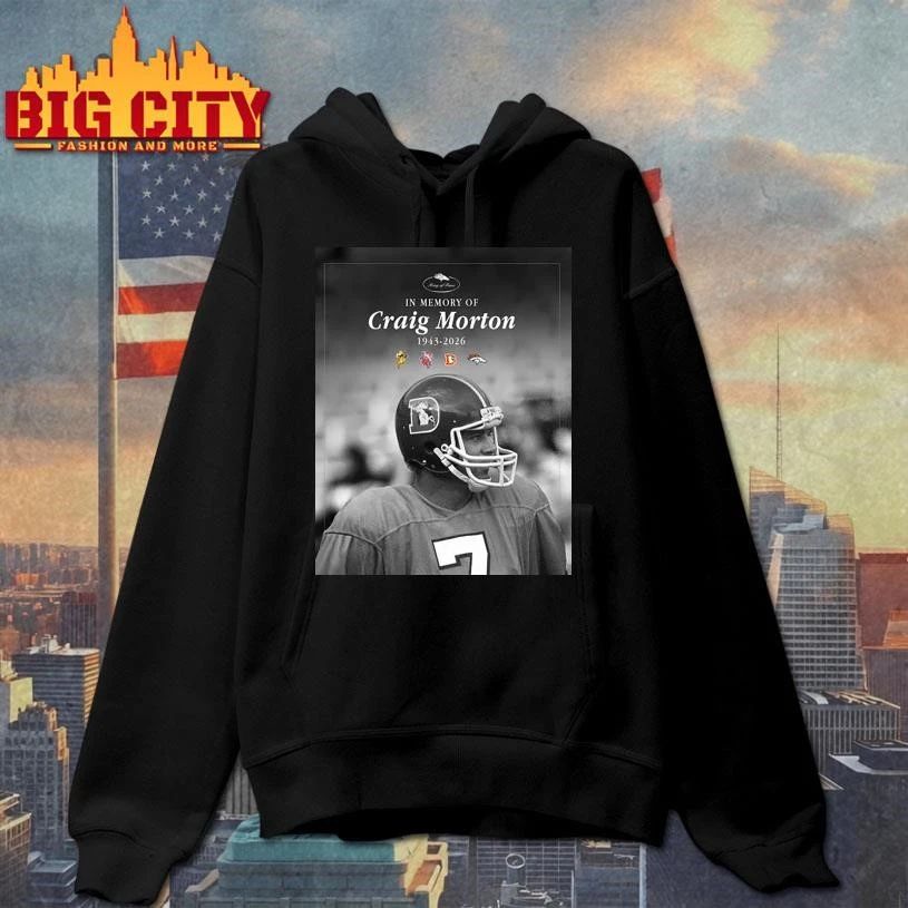In Memory Of Craig Morton 1943-2026 Shirt