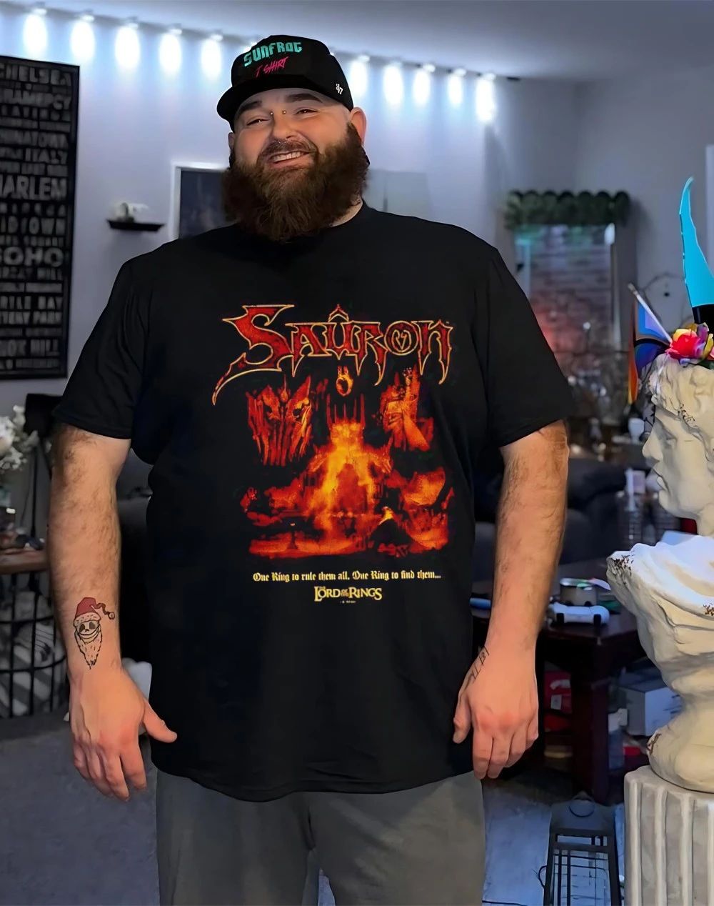 Sauron one ring to rule them all one ring to find them shirt
