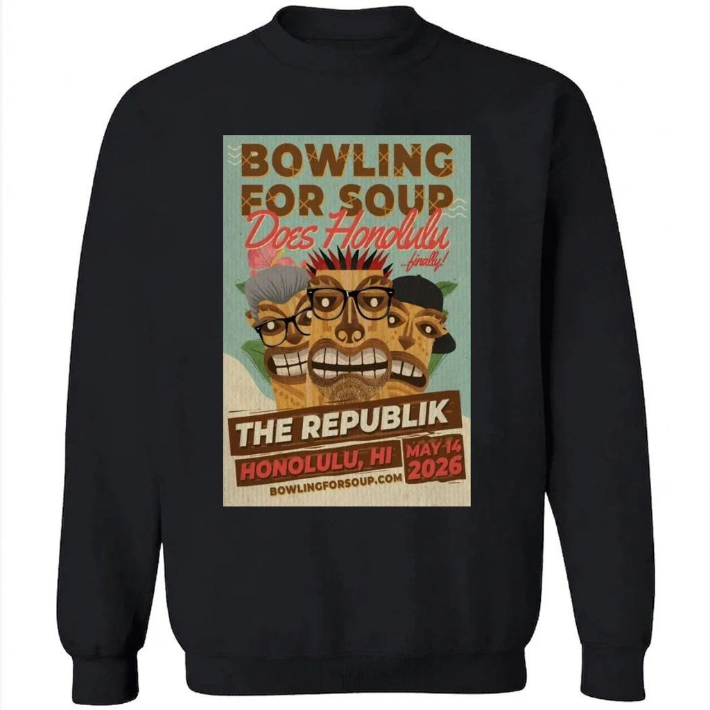 Bowling For Soup May 14 2026 In Honolulu HI Poster Shirt