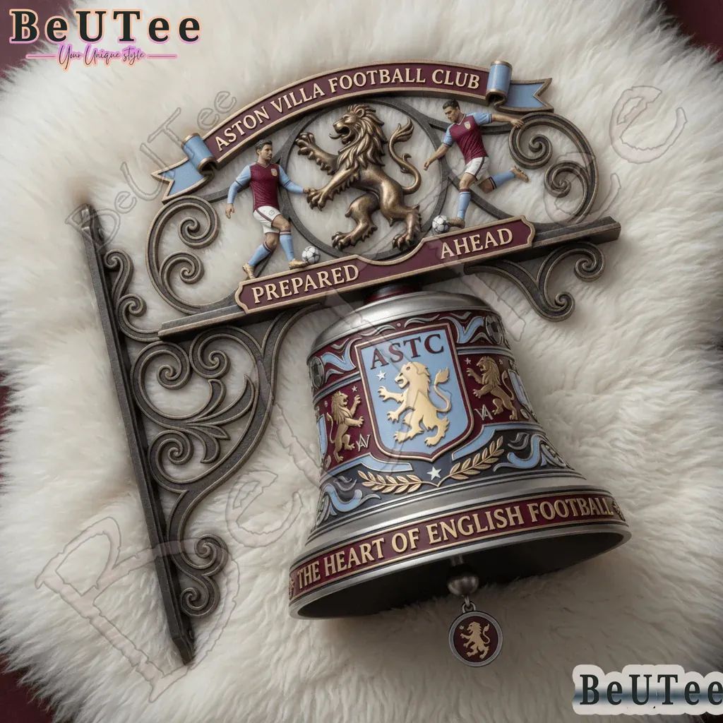 Aston Villa Football Club Premium 3D Wall Bell