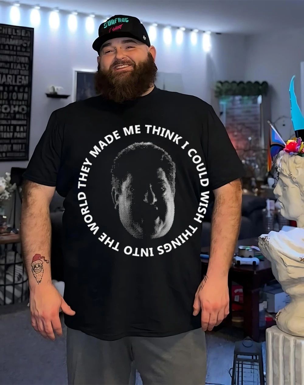 The Chair they made me think I could wish things into the world shirt