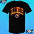 Illinois X Hot Ones Heat Chart Shirt