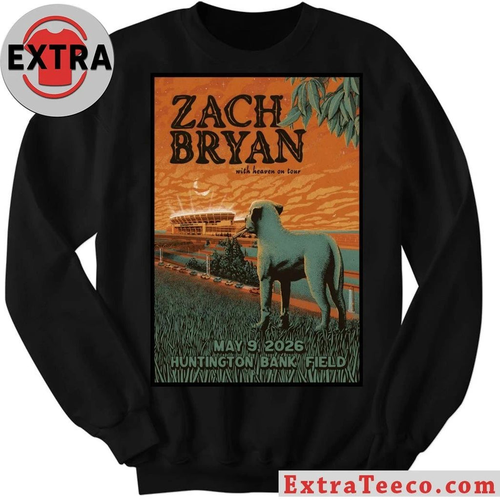 Zach Bryan In Cleveland OH On May 9 2026 Poster Shirt