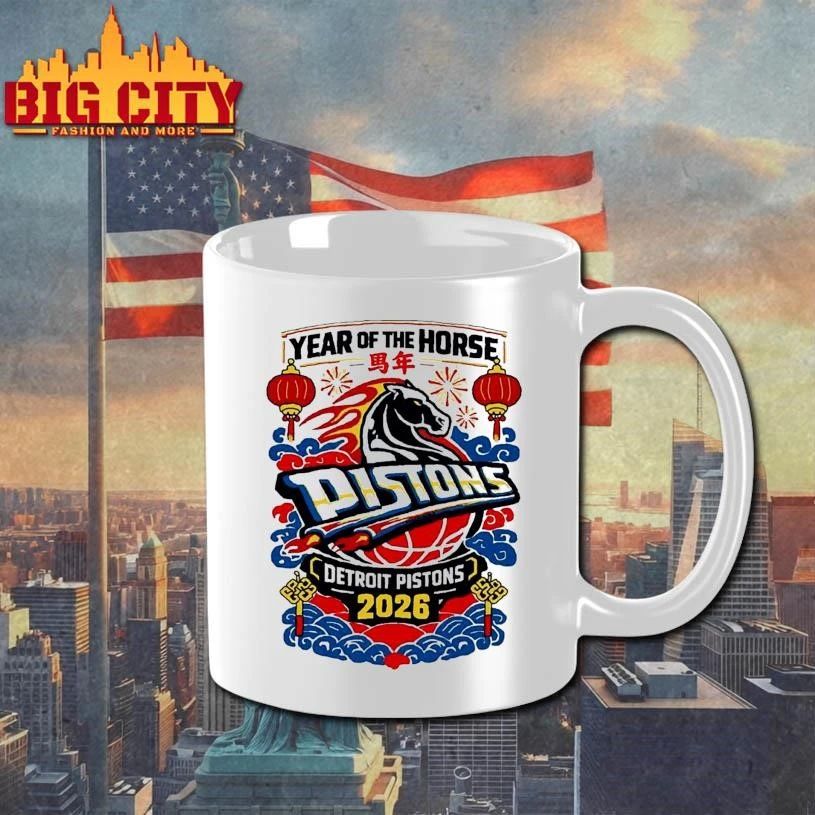 Year of the horse Pistons Detroit Pistons 2026 Shirt