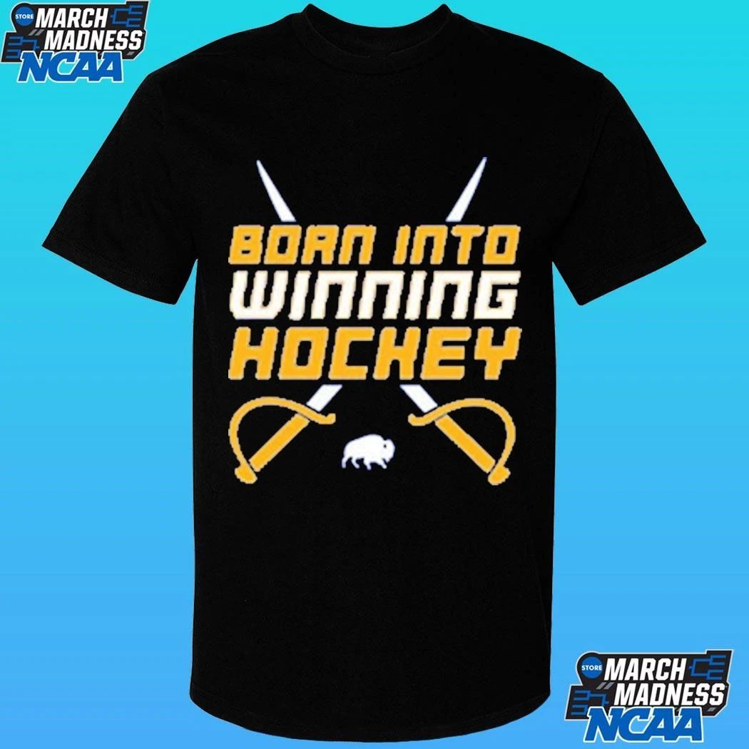 Buffalo Sabres Nhl Born Into Winning Hockey Crossed Swords Shirt