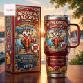 Wisconsin Badgers Summer Collector’s Edition 40oz YETI Style Tumbler with Handle
