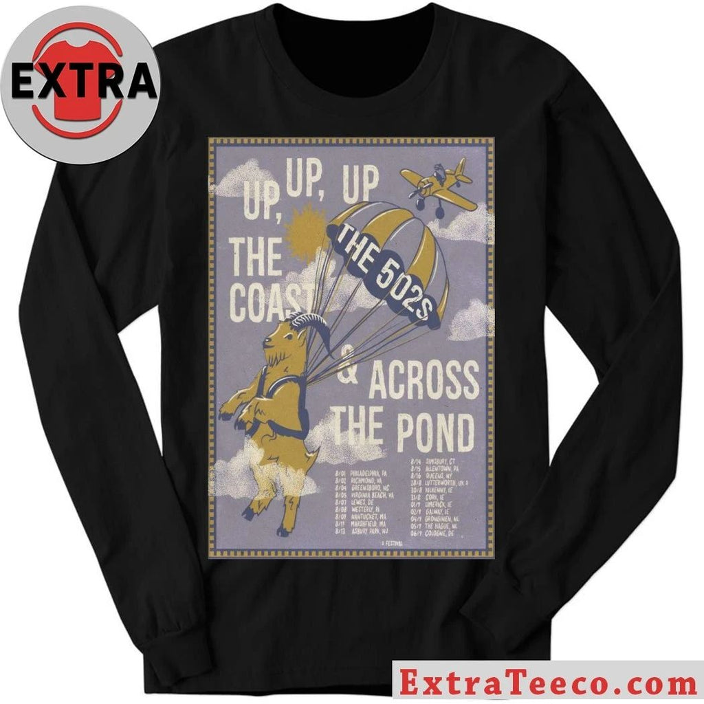 Poster The 502s Up, Up Up The Coast 2026 Tour Shirt