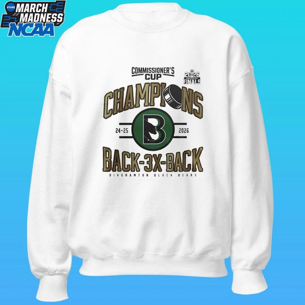 Binghamton Black Bears Commissioner’s Cup Champions 2026 Shirt