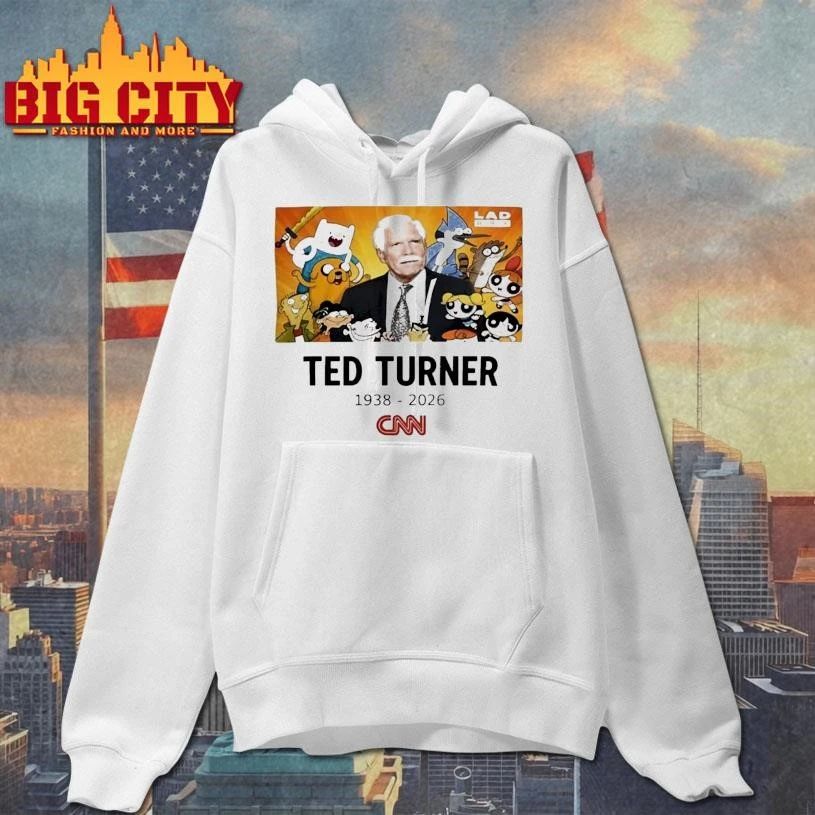 Ted Turner 1938-2026 CNN Meme Shirt