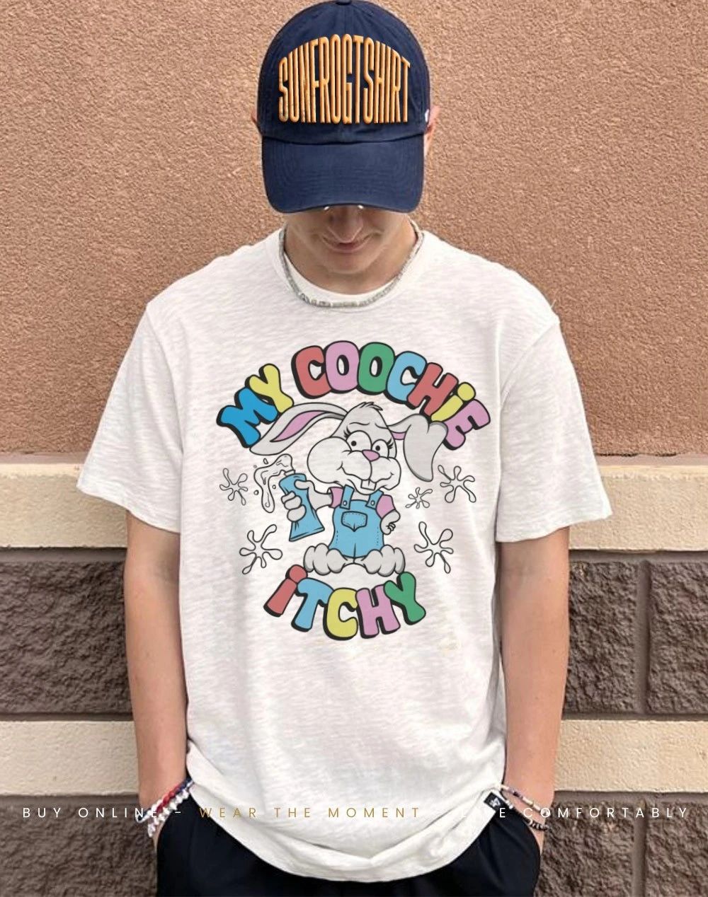 Bunny my coochie itchy shirt