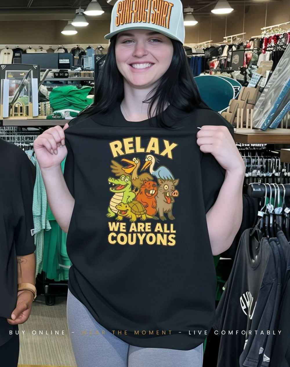 Animal relax we are all couyons shirt