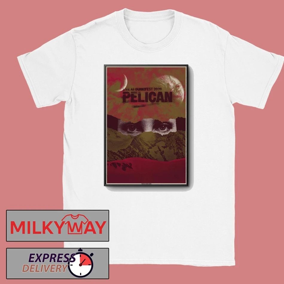 Pelican Dunk!festival Zottegem Belgium 5 14 2026 Poster shirt