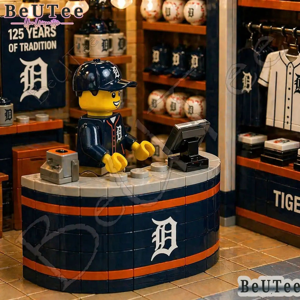 Detroit tigers 125th anniversary Collector Brick Edition