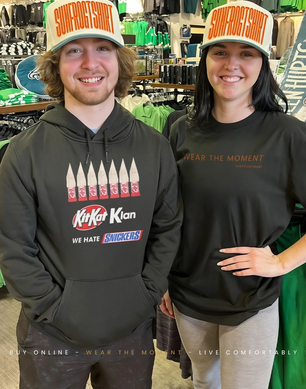 Ku Klux Klan Kit Kat Klan we hate Snickers shirt