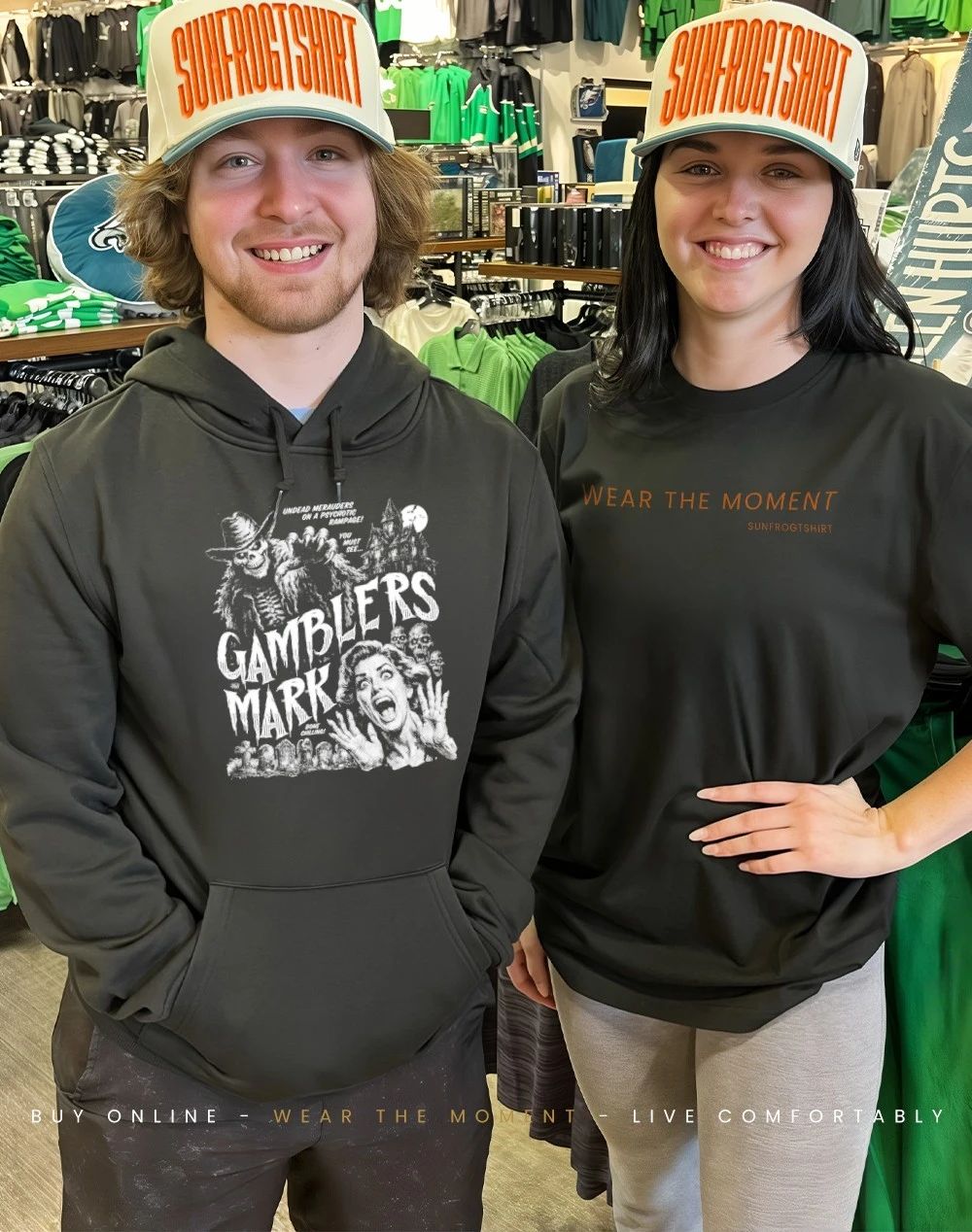 Gamblers Mark undead merauders on a psychotic rampage shirt