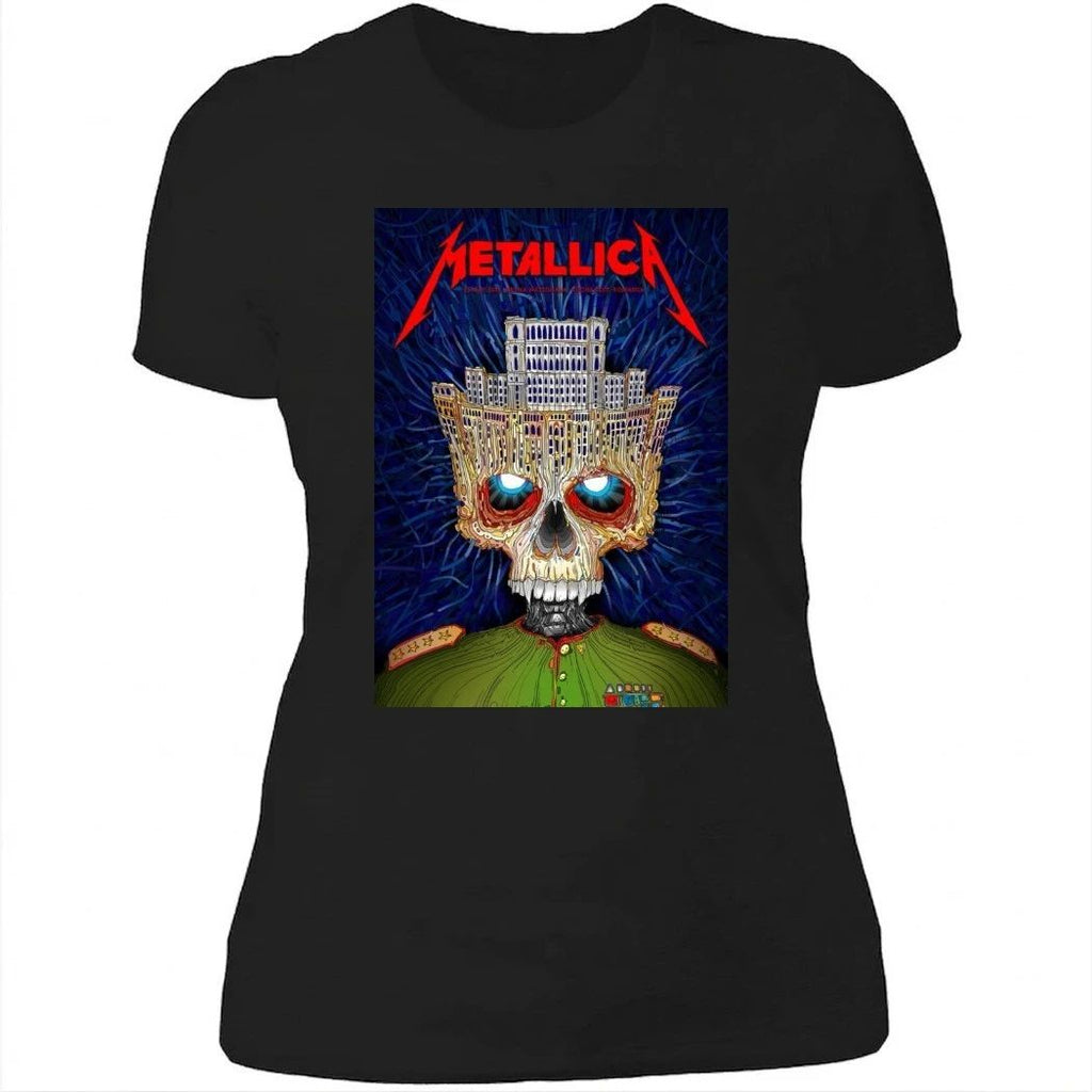 Metallica M72 Bucharest 2026 Venue Poster Stadium Tour Bucharest Romania At Arena Nationala On 13 May 2026 Palace Of Parliament Crown Skull Poster Shirt