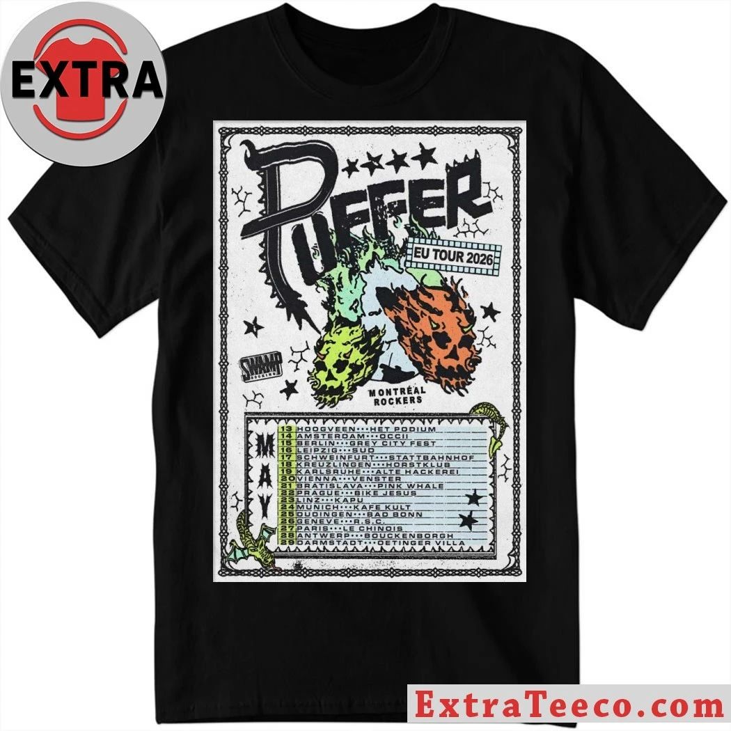 Puffer 2026 EU Tour Poster Shirt