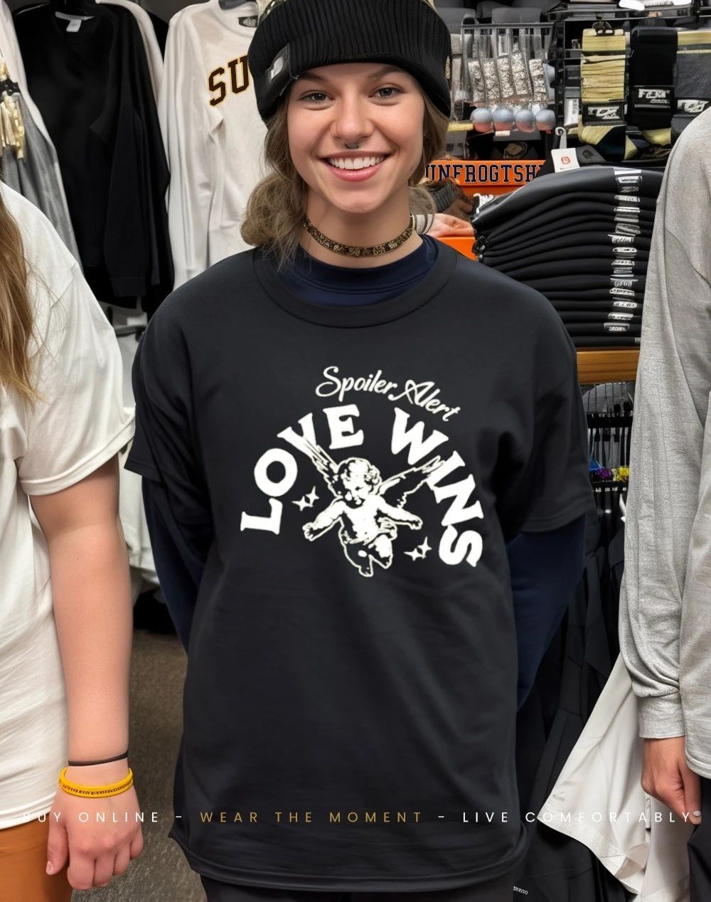 Cupid spoiler alert love wins shirt