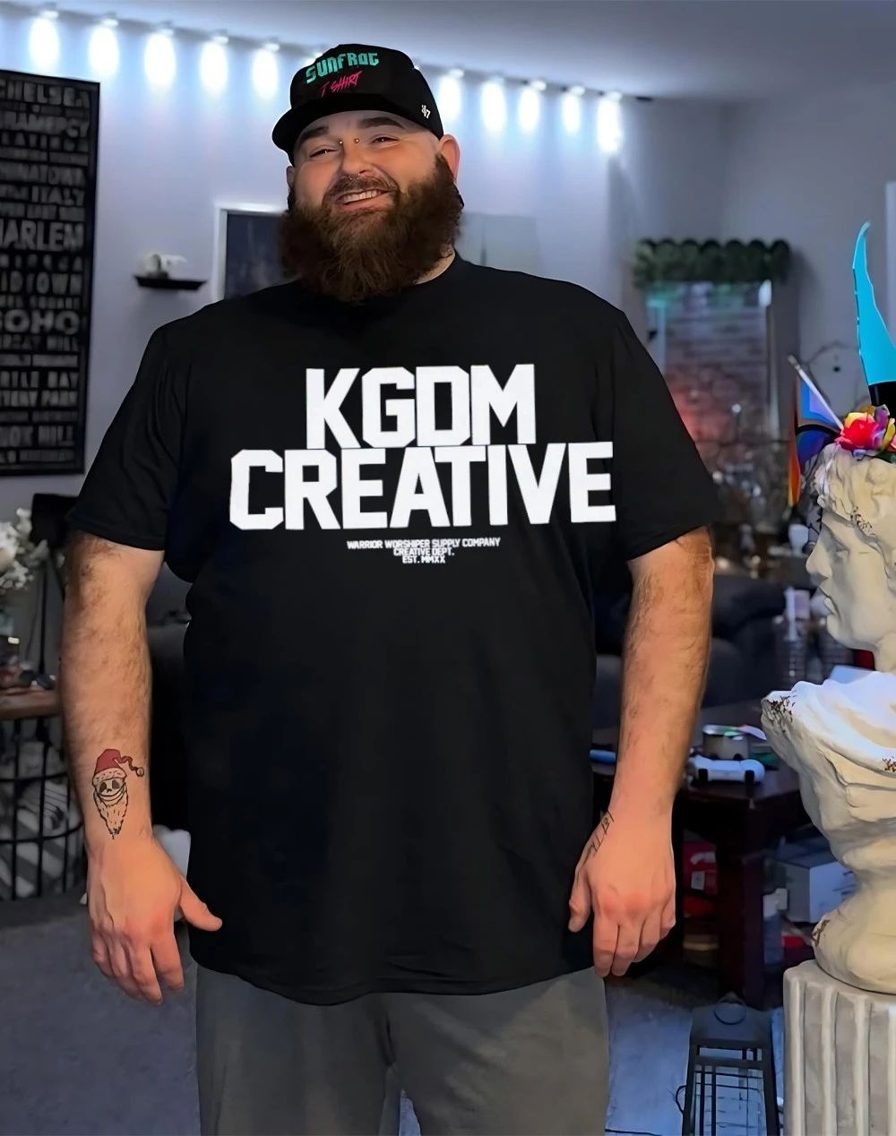 KGDM creative Warrior Worshiper Supply Co. shirt