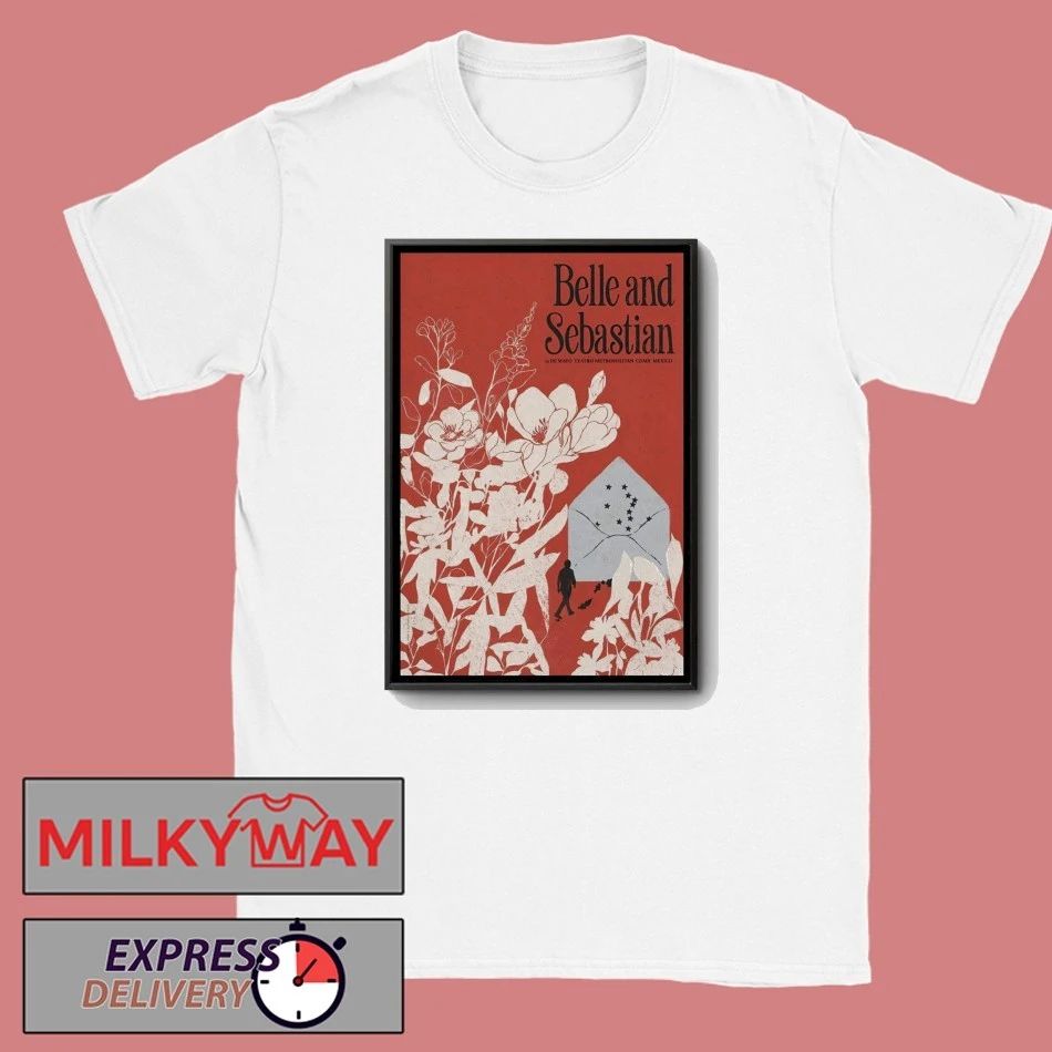 Belle And Sebastian May 13 2026 Teatro Metropólitan, Mexico City Poster shirt