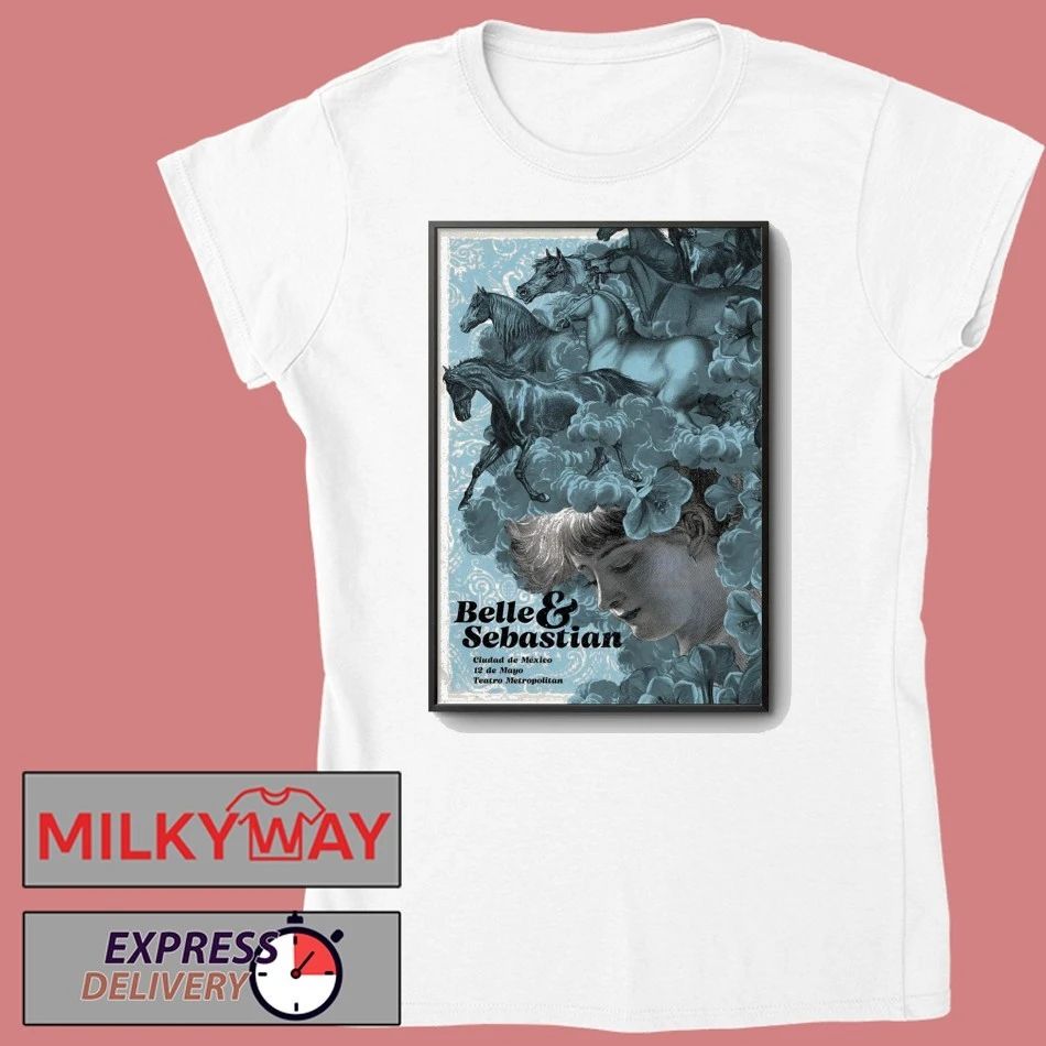 Belle And Sebastian May 12 2026 Teatro Metropólitan, Mexico City Poster shirt