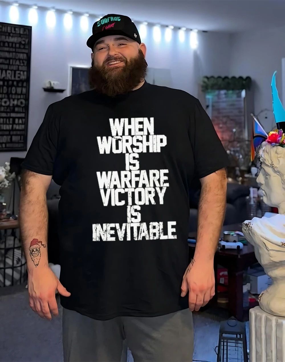 When worship is warfare victory is inevitable shirt