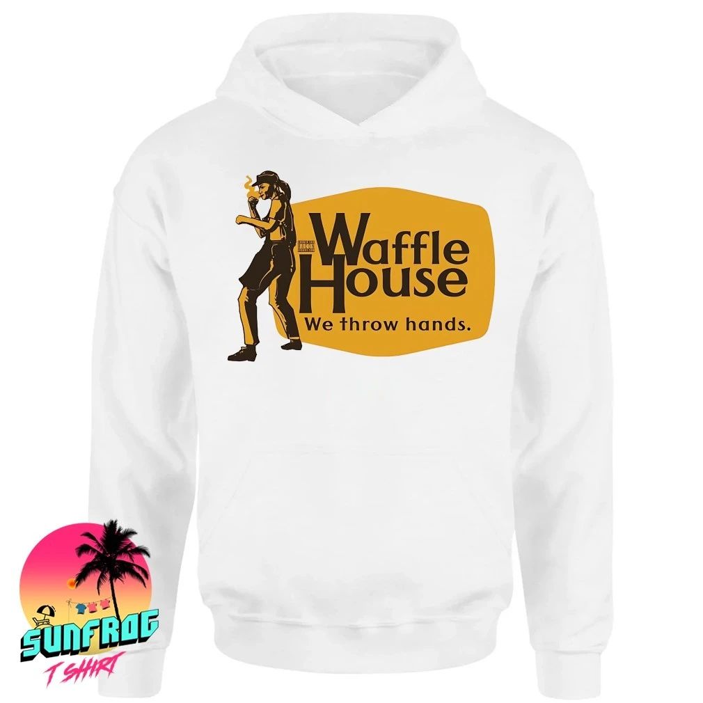 Waffle house we throw hands Cracker Barrel shirt