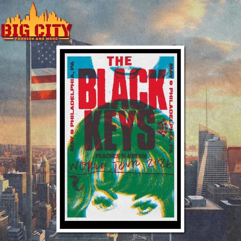 The Black Keys Philadelphia PA 5-9-2026 Poster Shirt