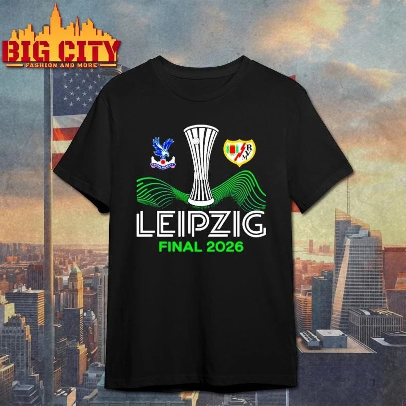 Leipzig 26 UECL Final Crystal Palace Versus Rayo Vallecano Shirt