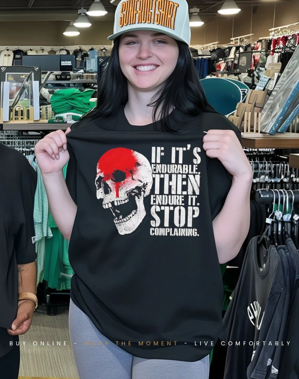 Skull if it’s endurable then endure it stop complaining shirt
