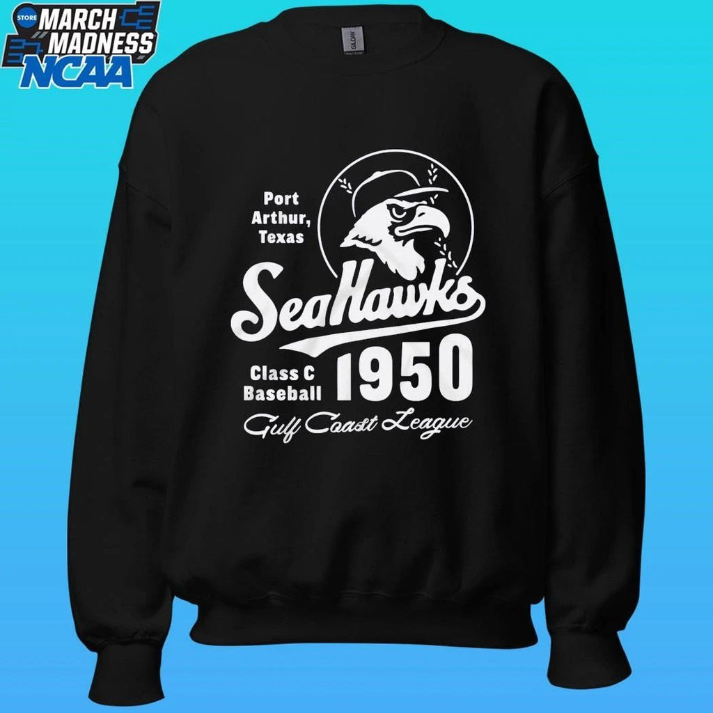 Sea Hawks Port Arthur Texas Guy Coast League Class C Baseball 1950 Shirt
