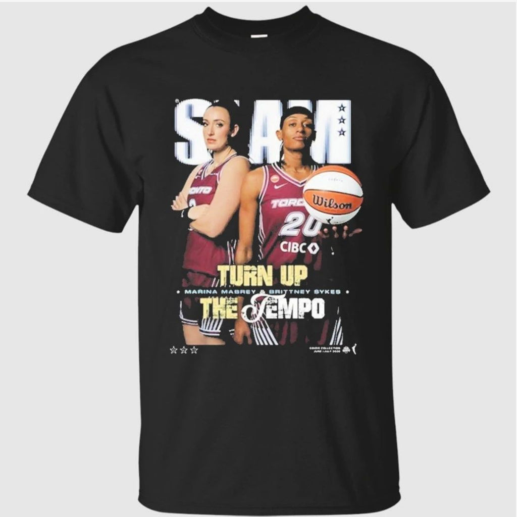 Slam 262 Marina Mabrey with Brittney Sykes Shirt