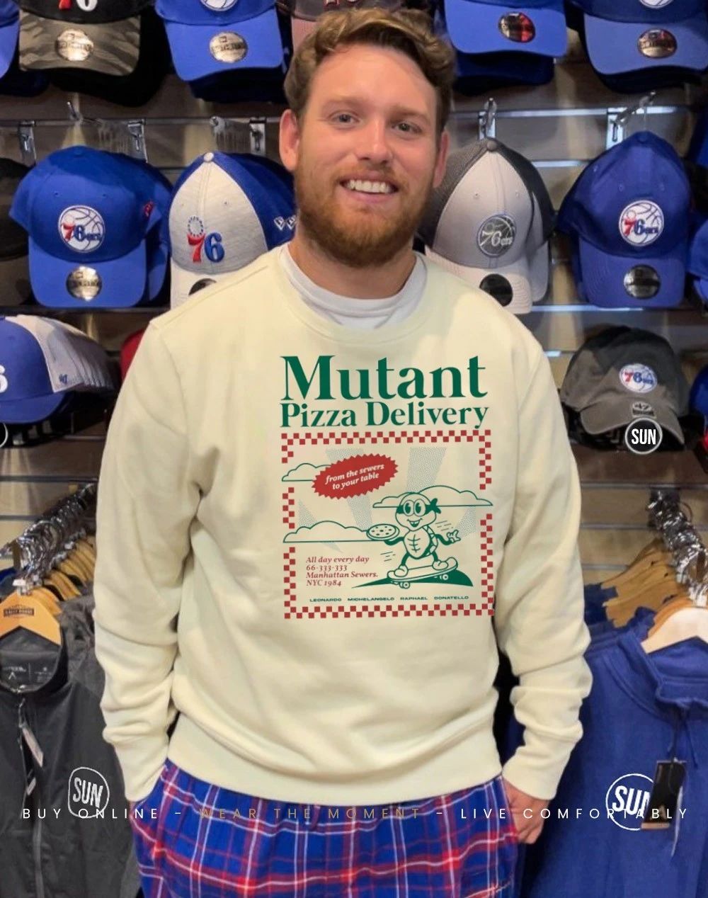 Mutant Pizza Delivery from the sewers to your table shirt