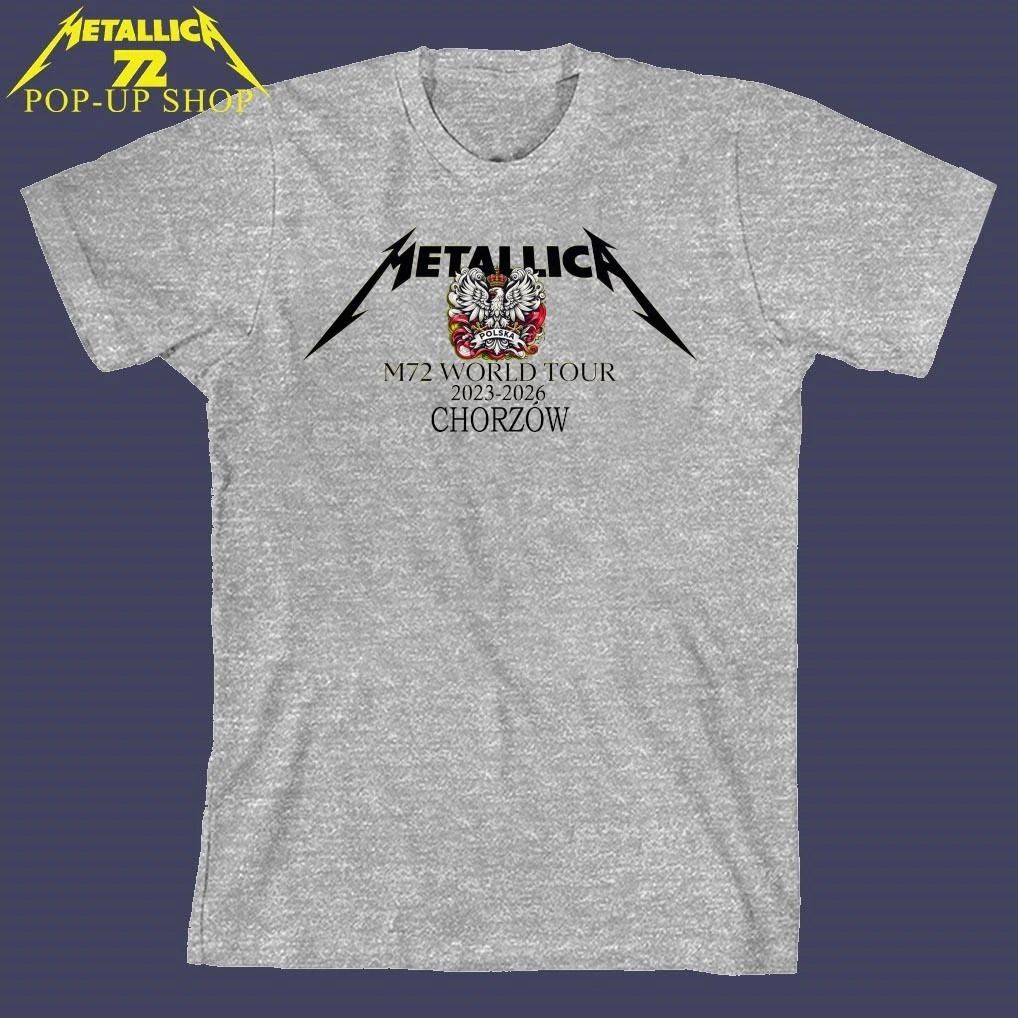 Metallica M72 World Chorzów, Poland 2023-2026 T-Shirt