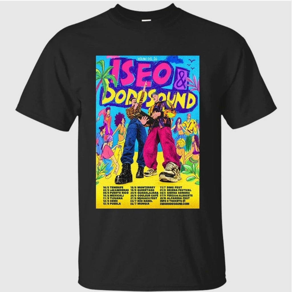 Iseo Dodosound Summer Tour 2026 Poster Shirt