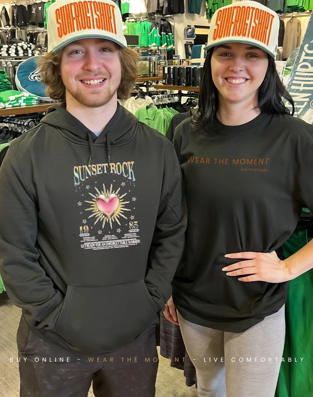 Sunset rock get ready for an unforgettable summer since 1985 shirt