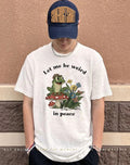 Frog let me be weird in peace shirt