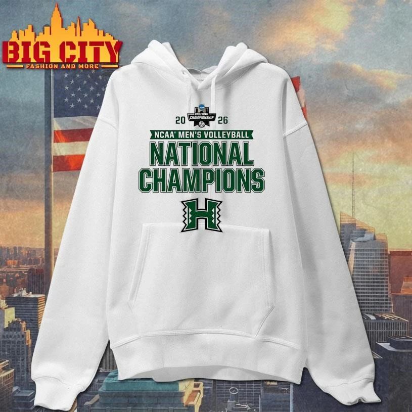 Hawaii Rainbow Warriors 2026 NCAA Men’s Volleyball National Champions Shirt