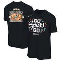 2026 NBA Playoffs San Antonio Spurs front and back shirt