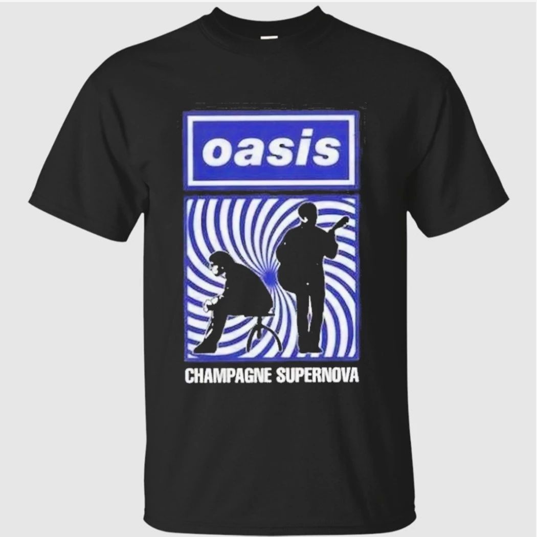 Oasis Champagne Supernova Silhouette Shirt