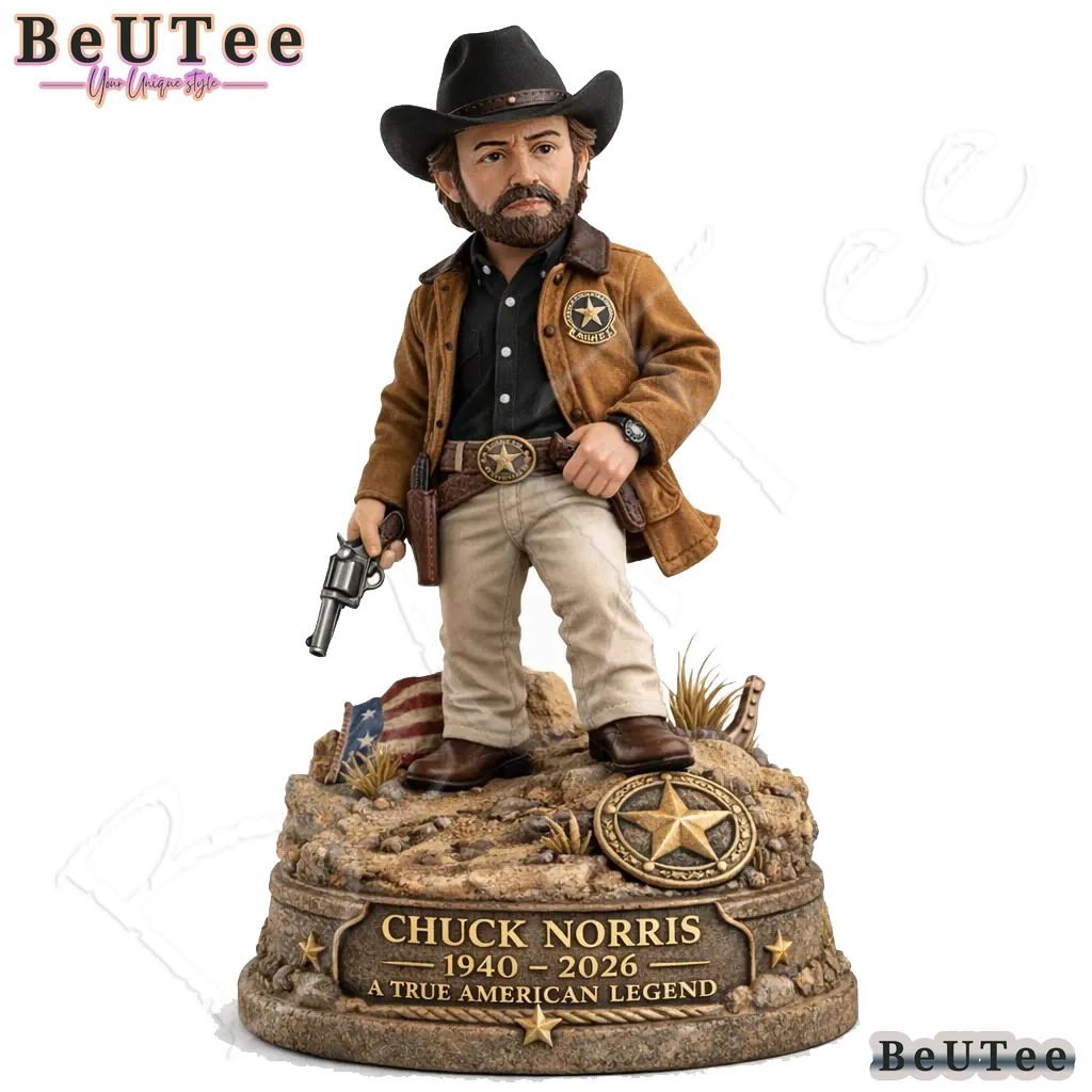Chuck Norris Memorial Collectible Figure